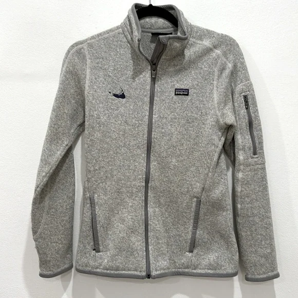 Patagonia Fleece Zippered Jacket with Nantucket embroidery